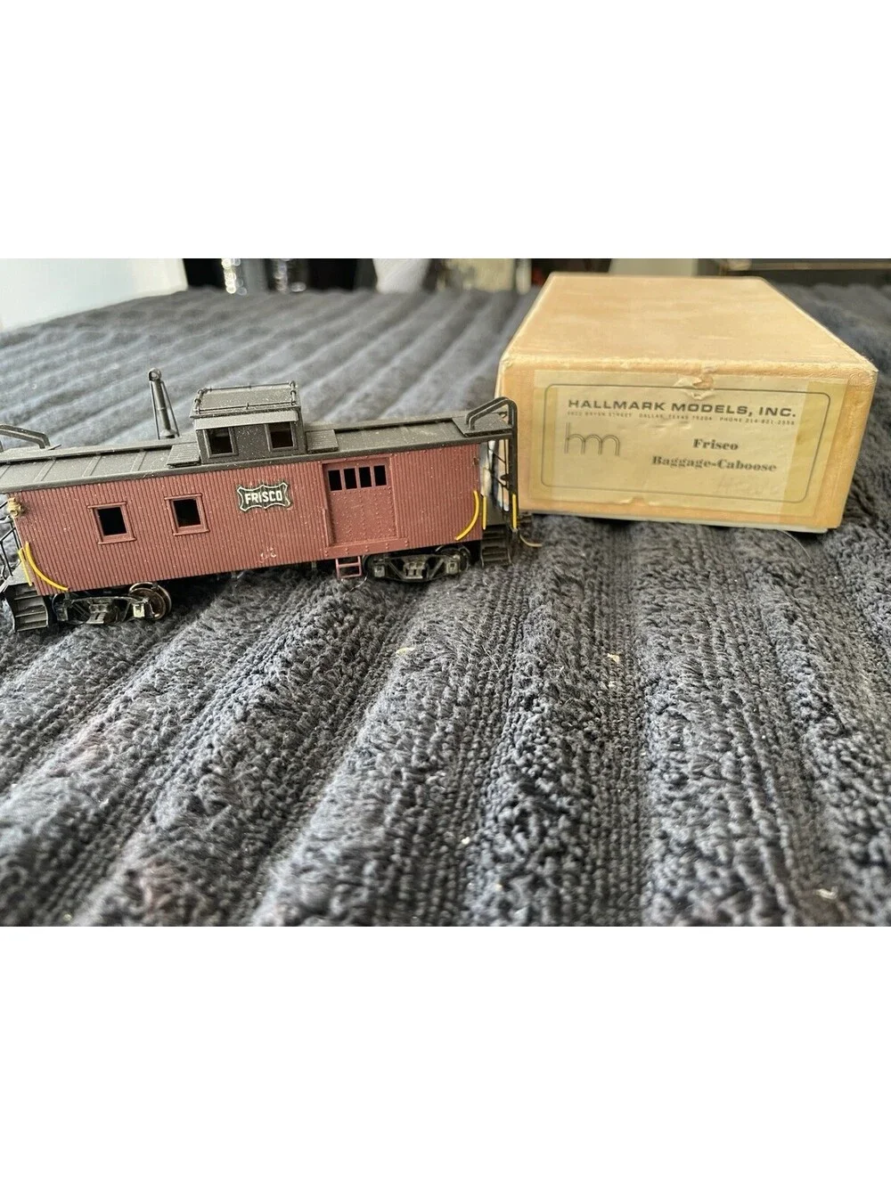 Hallmark Frisco Baggage-Caboose Model